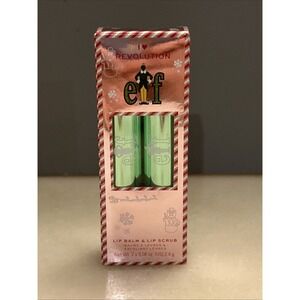 Revolution Beauty Elf Lip Balm & Lip Scrub- NEW in Box 2 piece set